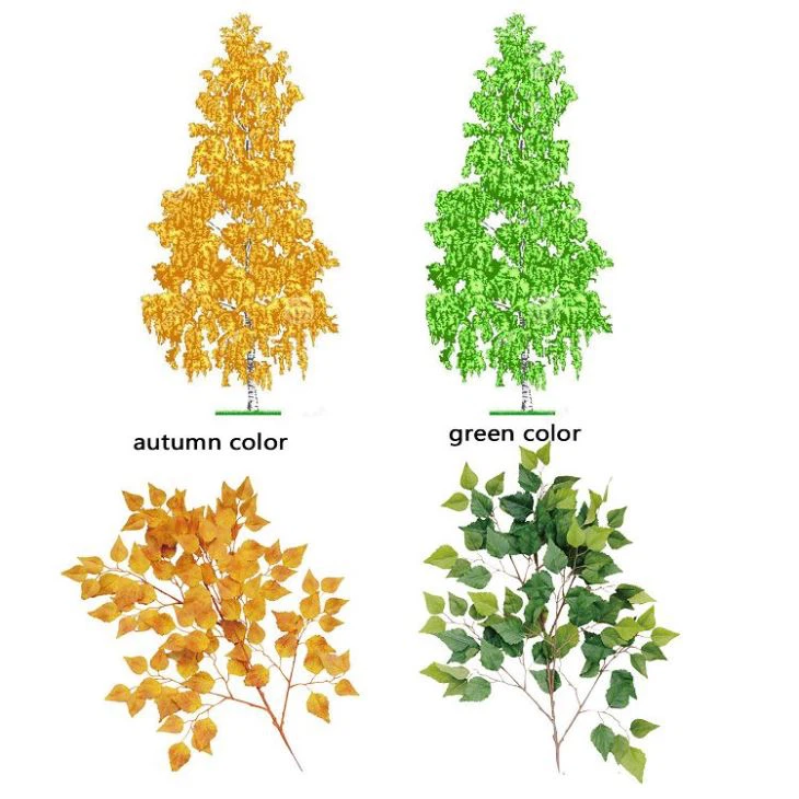 Artificial White Birch Tree